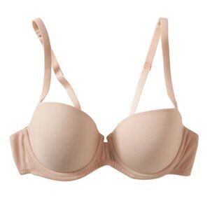 NEW 36D Cosabella Nude Rose Aire T-Shirt Bra Detachable Straps Convertible